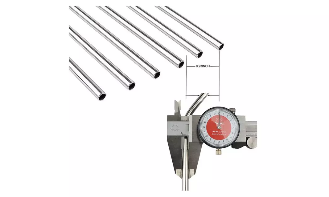10.5 inch Long Reusable Stainless Steel Drinking Straws Brushes Kit
