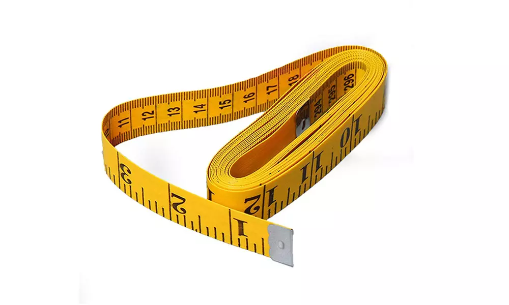 120" Body Measuring Ruler Sewing Cloth Tailor Tape Measure Seamstress Soft Flat - Second Medium