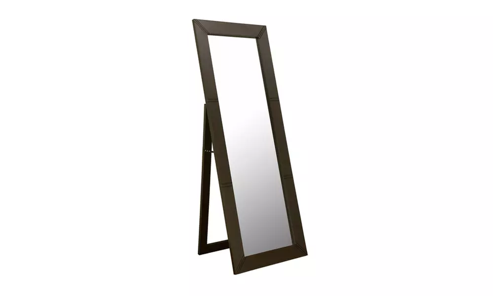 Portia Cappuccino Full Body Cheval Mirror - Second Medium