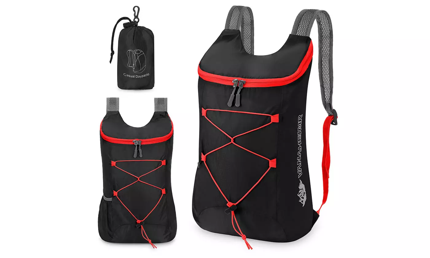Lightweight Daypack for Travel Foldable Water Resistant Backpacks