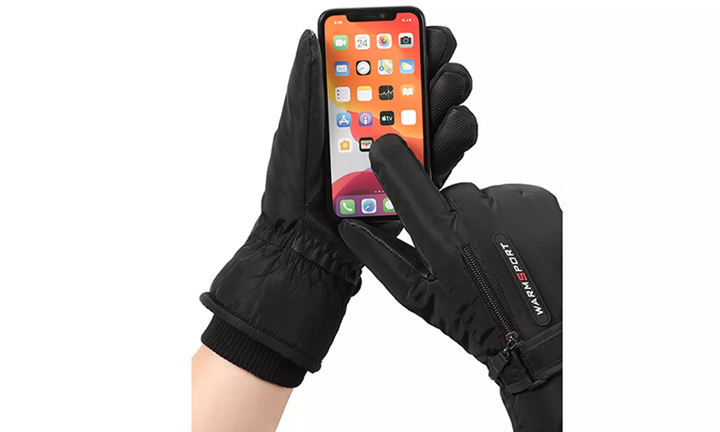 Unisex Touchscreen Ski/Snowboard Winter Gloves 
