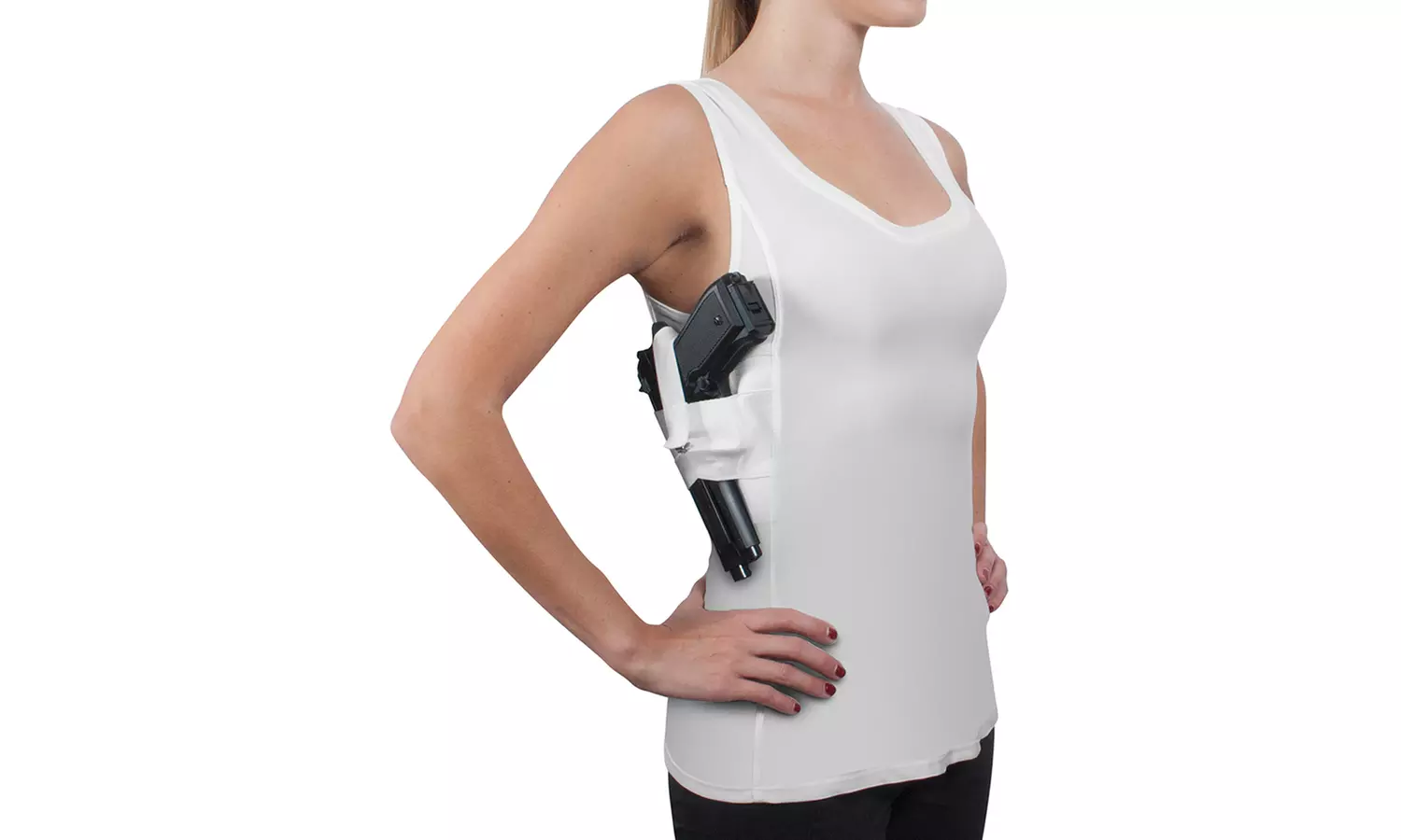 Womens Compression Undercover Concealed Carry Holster Tank - Primary Image