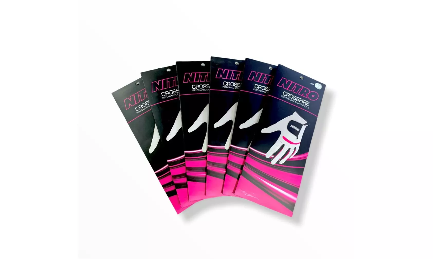 Nitro Crossfire Gloves - 6pk - Second Medium