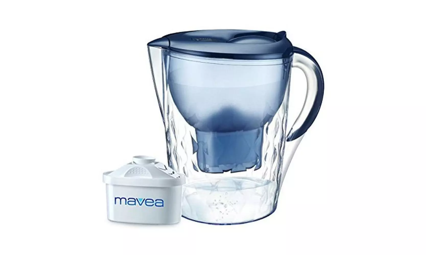 Aquavero 14-Cup Water Filtration Pitcher with Mavea Maxtra Filter (Everest Blue) - Primary Image