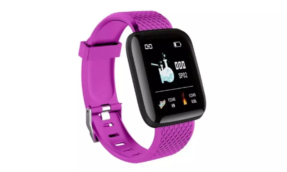 116Plus Smart Watch Bluebooth Passometer Message Alarm Reminder Calorie - Second Medium