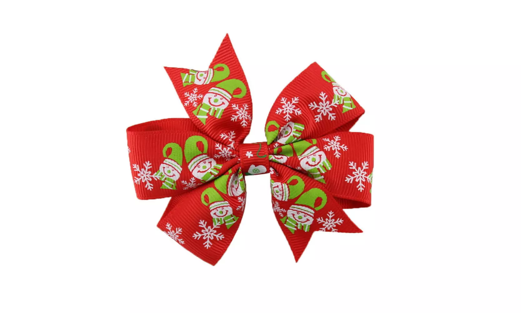 6 Pieces Baby Girl Christmas Hair Bows Clips ForGirls Babies Toddlers