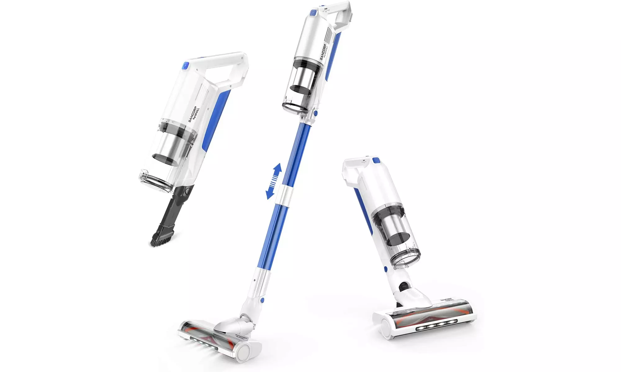 WHALL EV-691 Foldable 4 in 1 Lightweight Cordless Vacuum - Refurbished - Primary Image