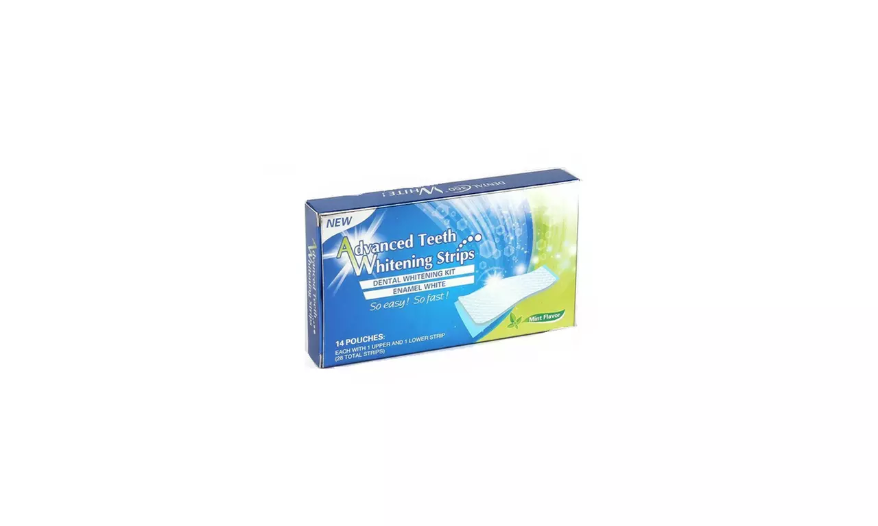  Professional LED Advanced Teeth Whitening Strips Strength Enamel Safe  - Primary Image