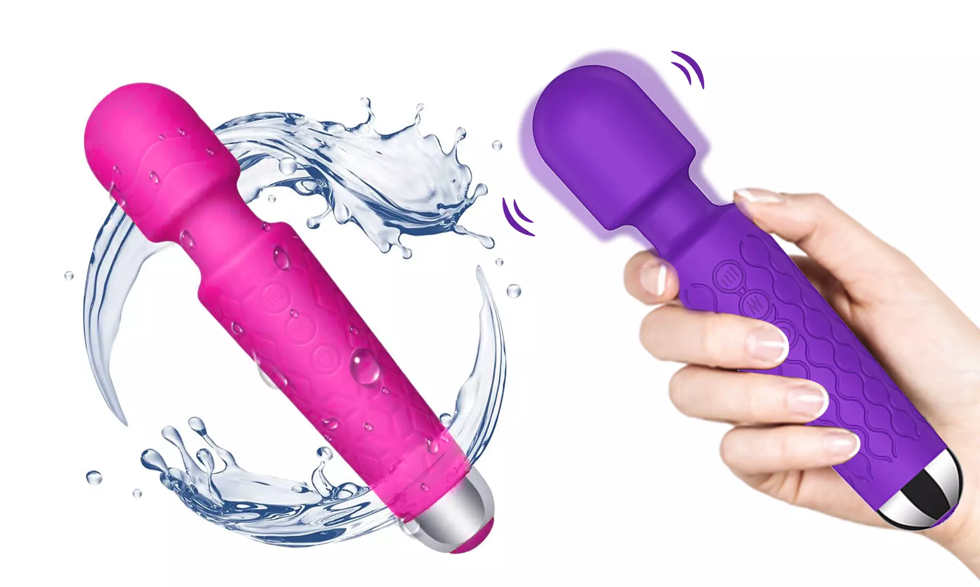 20 Frequency Clitoral Vibrator Powerful Vibrating Dildo Adult Sex Toys - Primary Image