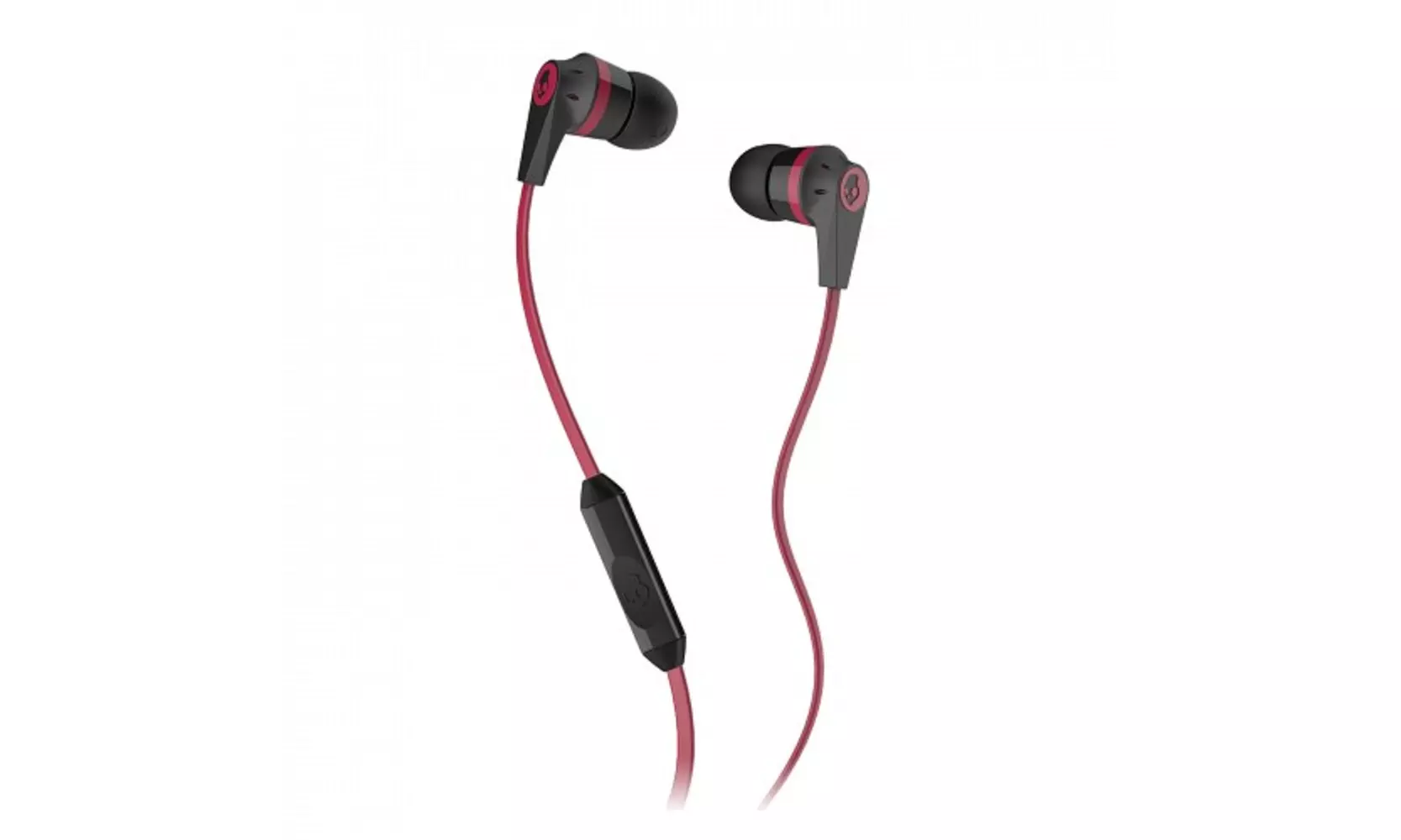 Skullcandy Ink'd 2.0 In-Ear Headphones w/ Mic - Red/Black, S2IKDY010 - Second Medium