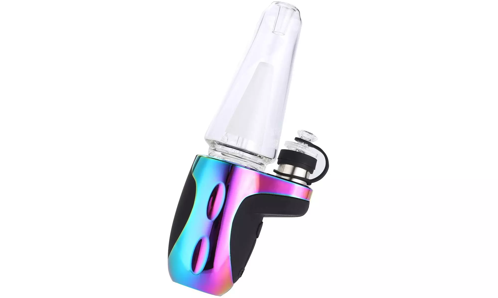 Rainbow Portable Dabcool W2 Electronic Dabbing Mechanism E-Rig Vaporizer Kit  - Primary Image