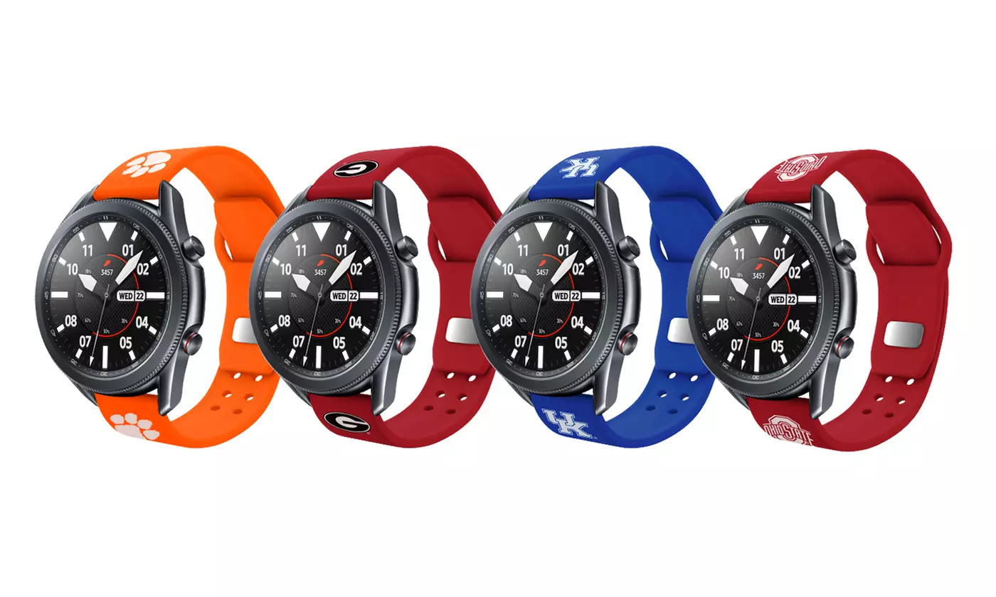 Affinity Bands NCAA Samsung Watch Silicone Band 20mm or 22mm - Primary Image
