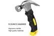 9PCS Small Tool Kit Mini Portable Tool Set Hand Tool Kit with Plastic Tool box - Second Medium