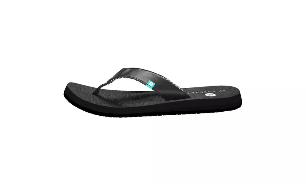Riverberry Yoga Womens Premium Flip Flop with Yoga Mat Padding - Primary Image