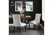 Harry Leather PU / Velvet Dining Chair - Set of 2 by Inspired Home - Second Medium
