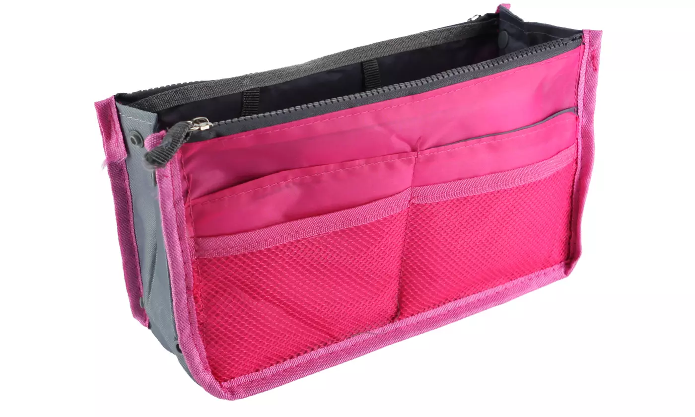 Nylon Purse Bag Handbag Organizer Insert Liner Bag in Bag