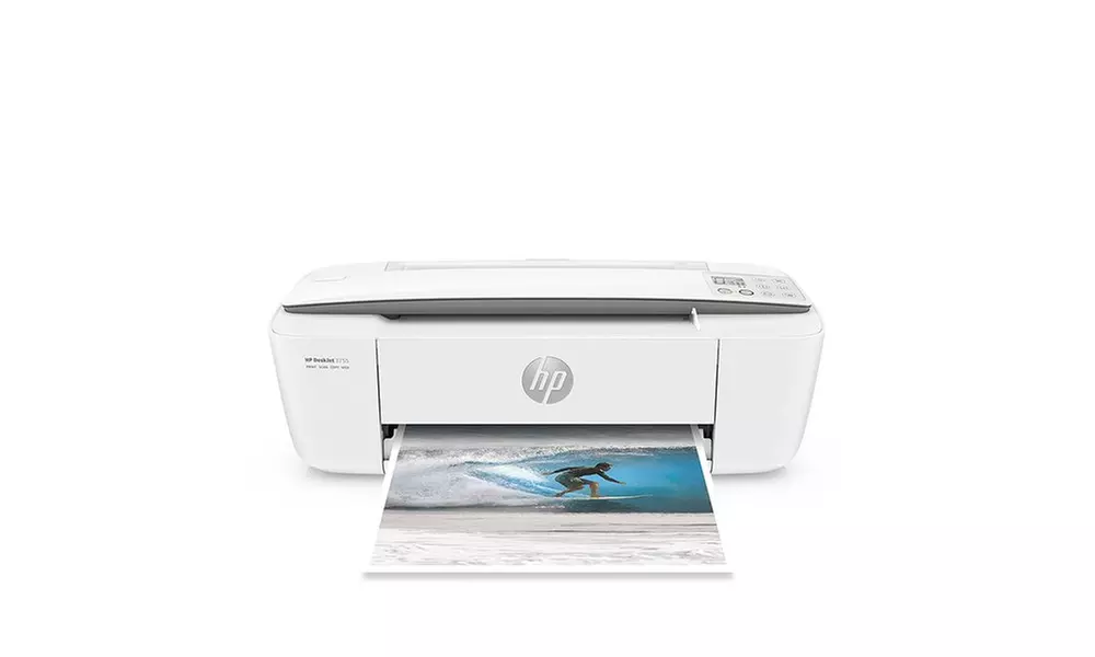 HP DeskJet 3755 Compact All-in-One Printer (Refurbished) - Second Medium