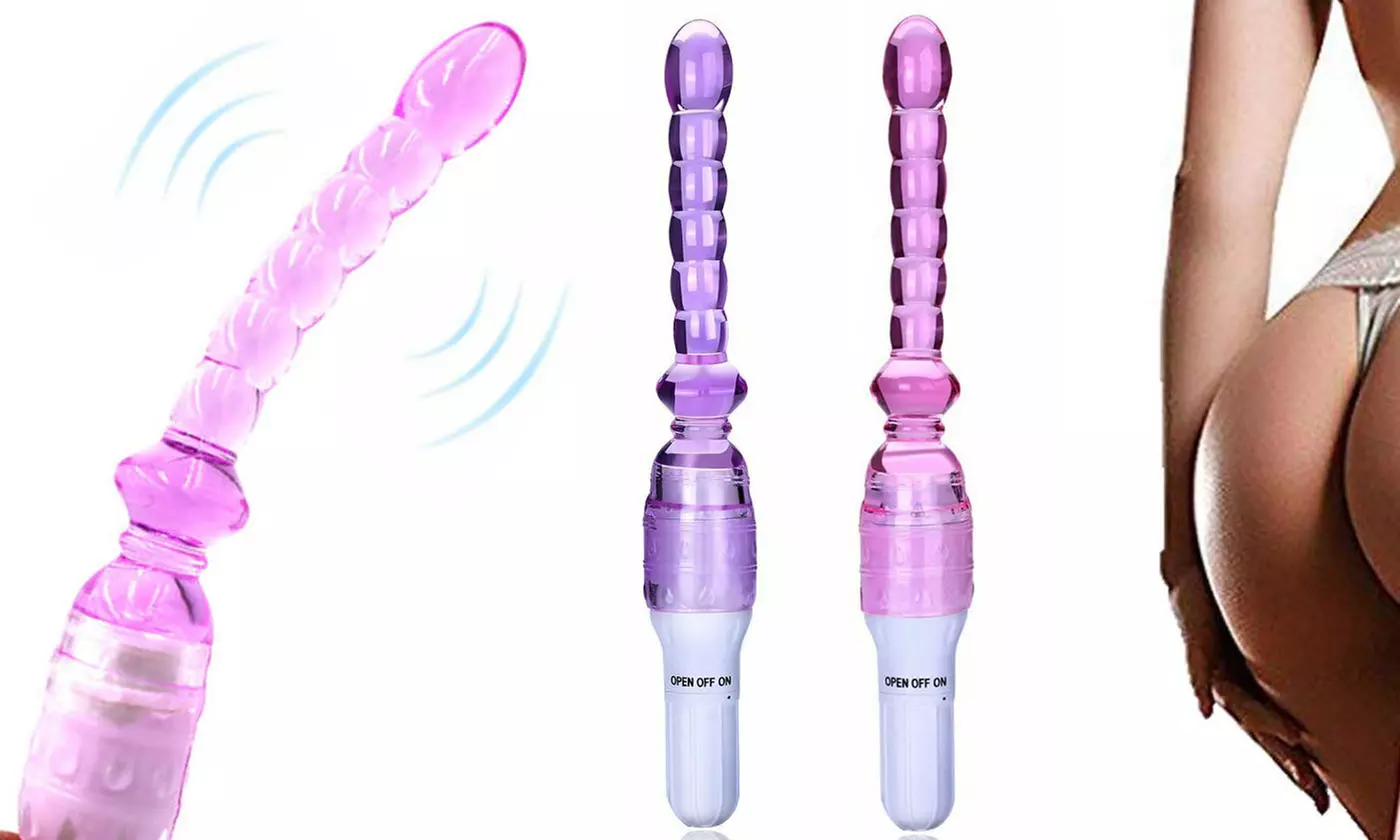 Anal Beads Plug G-spot Stimulation Anal Vibrator 