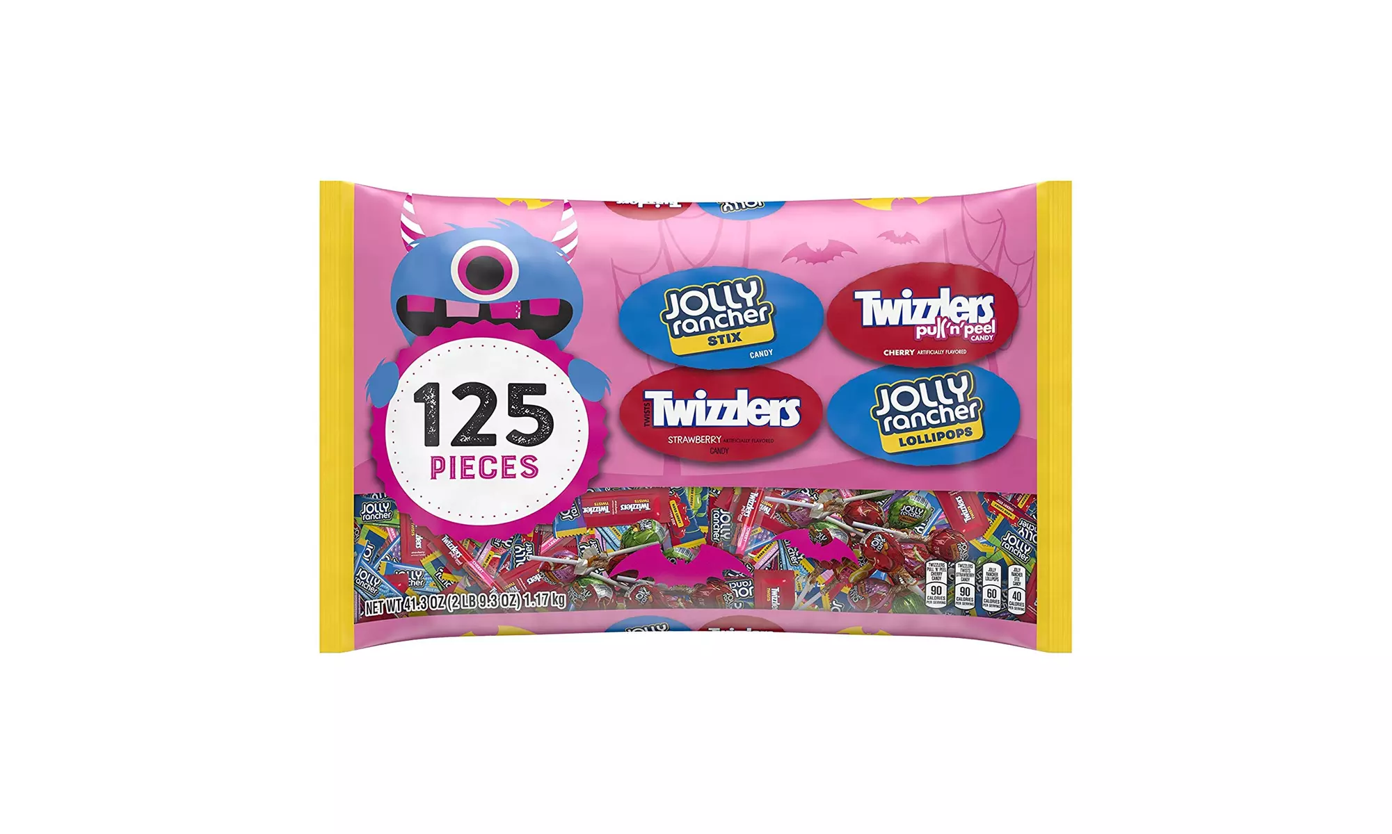 HERSHEY'S Halloween Candy Assortment, JOLLY RANCHERS and TWIZZLERS, 125 Pieces - Primary Image