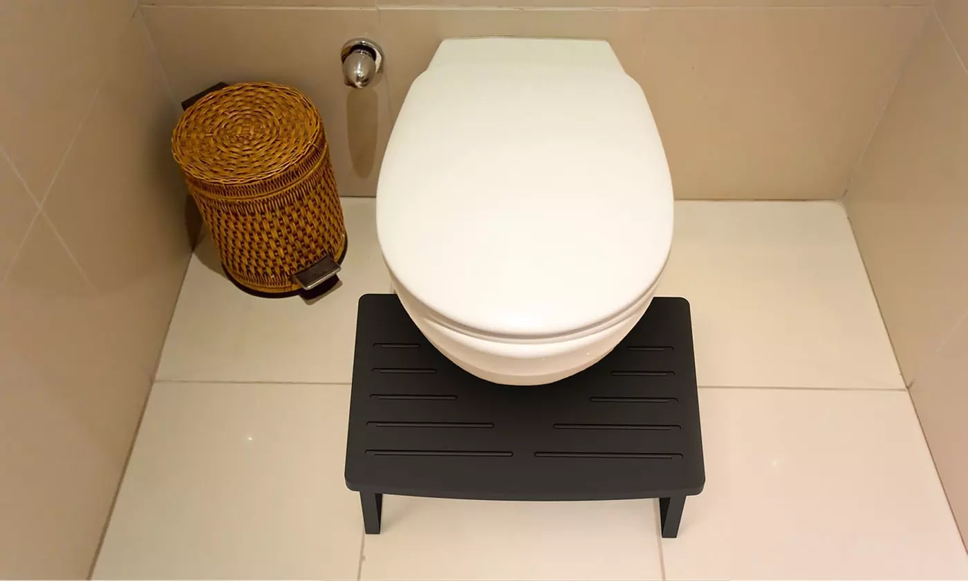 NewHome Non-Slip Squatty Potty Toilet Stool for Healthy Squatting Aid