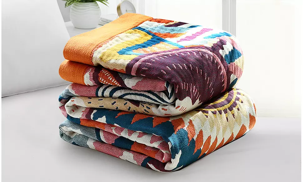 Peace Nest Peace Nest Boho Throw Blanket 