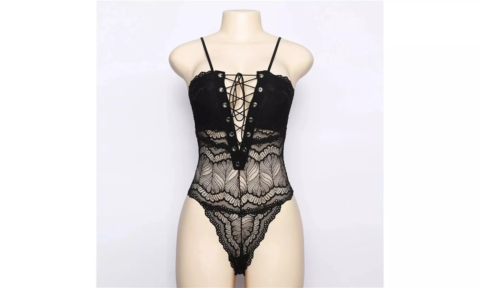 Women's Lingerie Bodysuit Babydoll Sleepwear Underwear Lace Dress G String