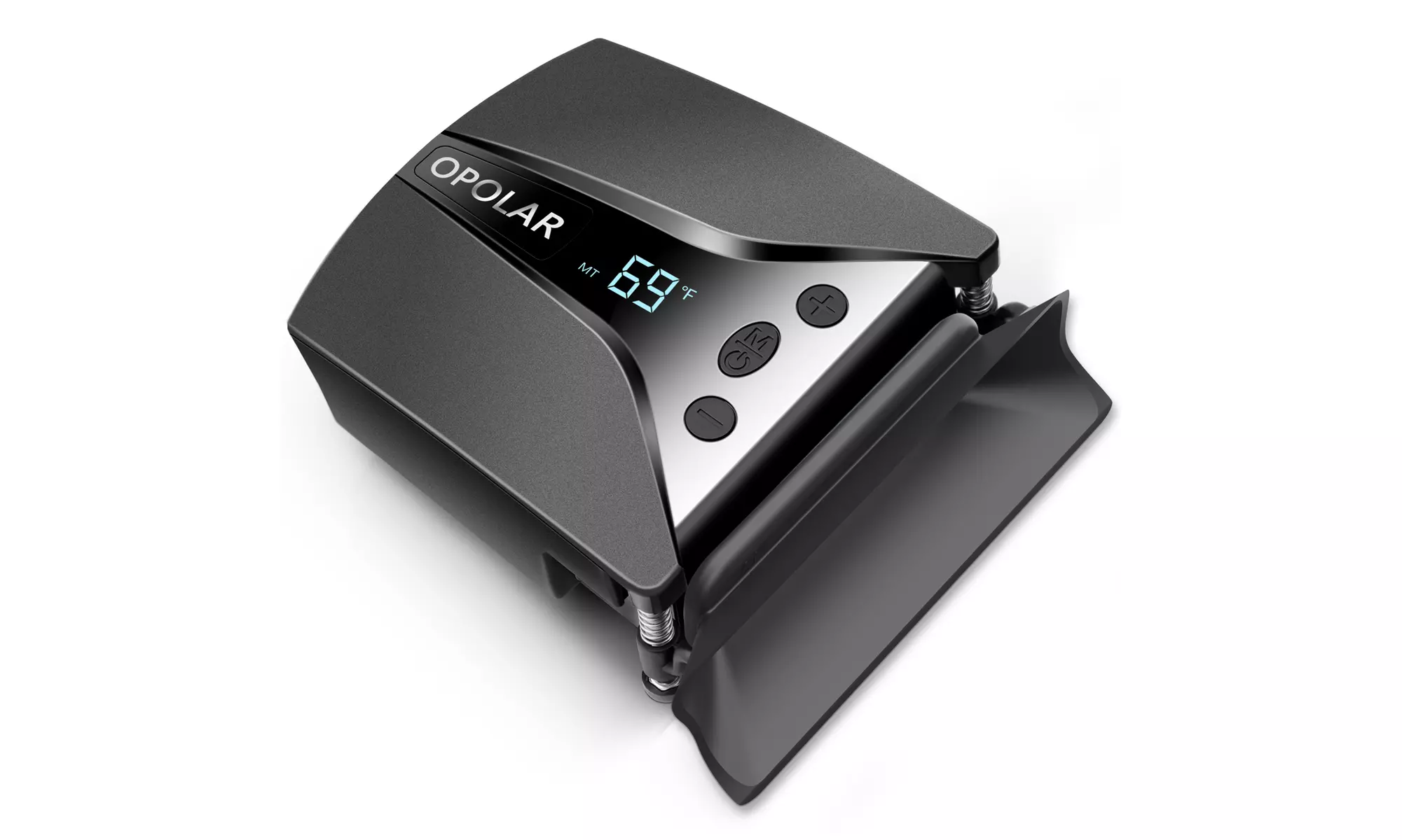 Laptop Cooler with Temperature Display - Primary Image