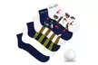 TeeHee Men's Golf Socks No Show Socks 6-Pairs Assorted - Second Medium