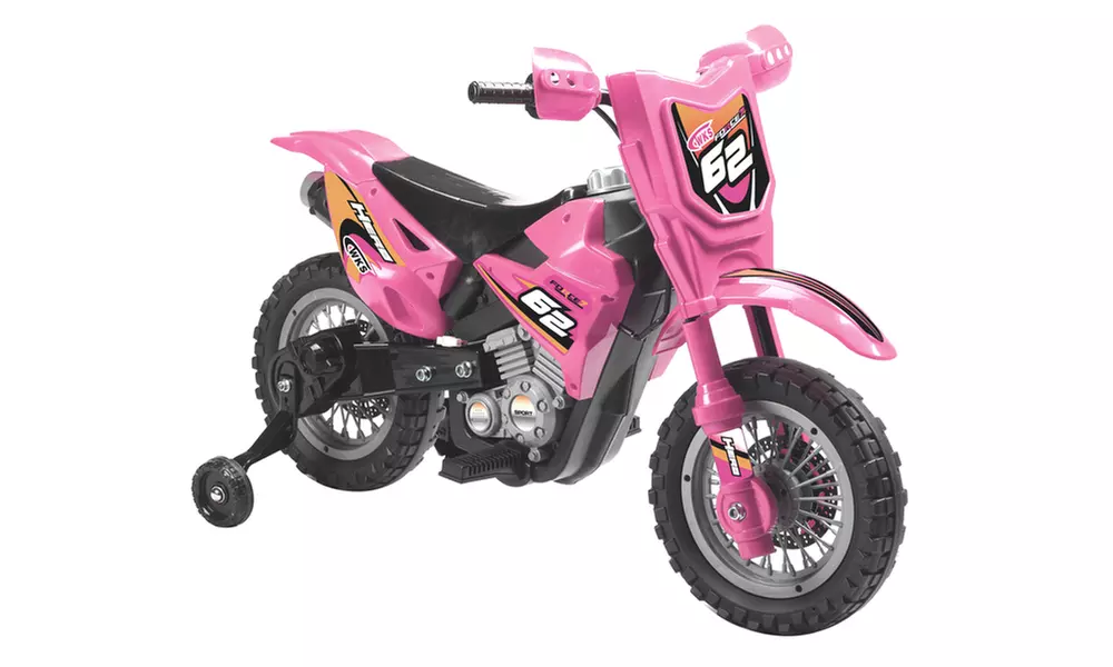 Pink 6V Dirt Bike - Primary Image