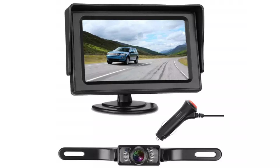 LeeKooLuu Backup Camera and Monitor Kit for Car - Primary Image
