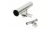 Stainless Steel Clamp On Fishing Rod Holder For 7/8" to 1" Rail Mount Rod Holder