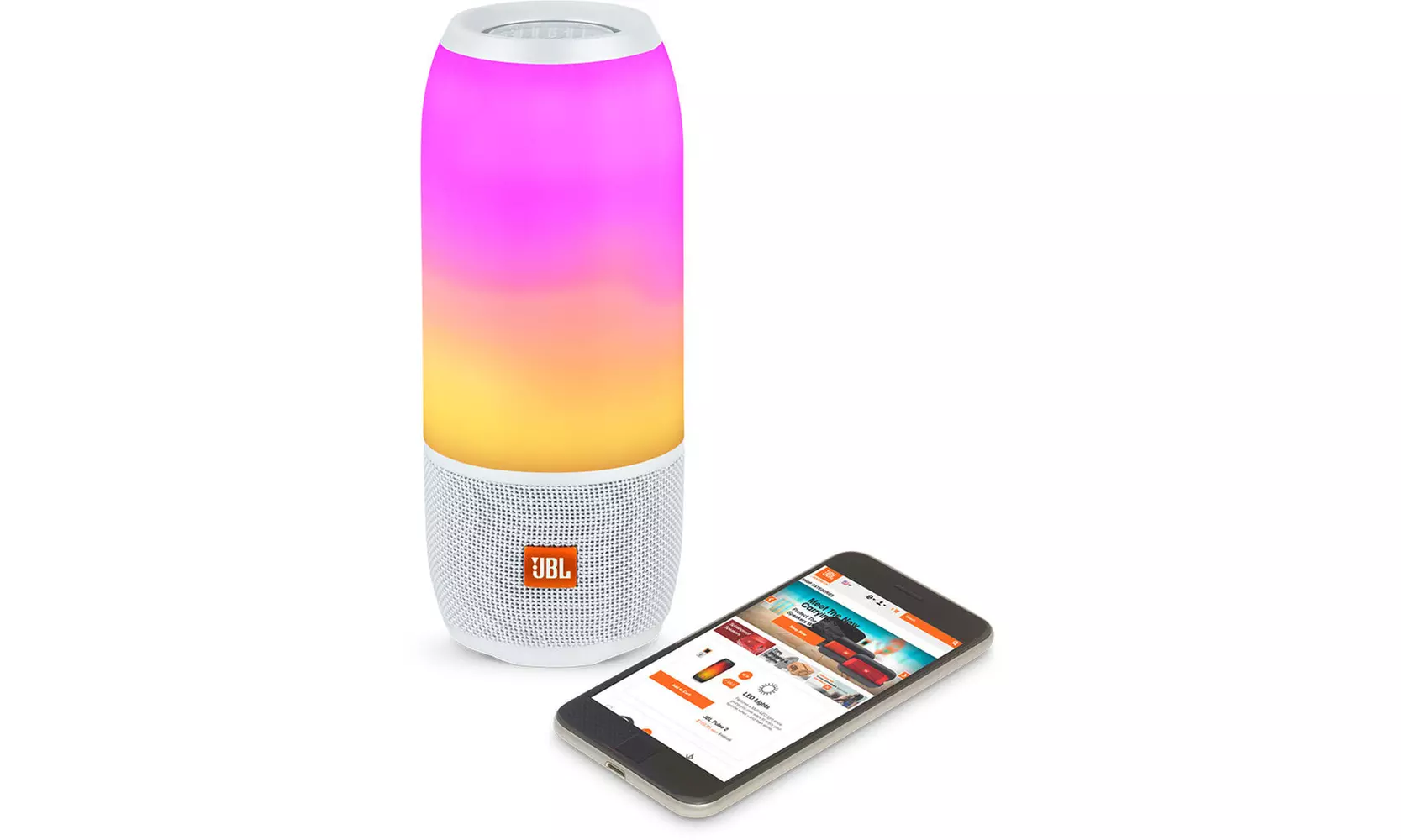 JBL Pulse 3 Bluetooth Waterproof Speaker w/ 360 Degree Light Show & Sound - Primary Image
