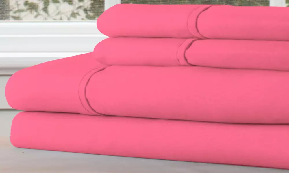 Lavish Home Series 1200 Microfiber Sheet Set