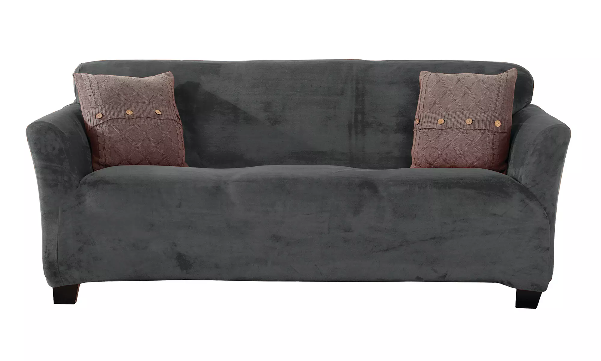FreshFolds Plush Stretch Sofa Cover 