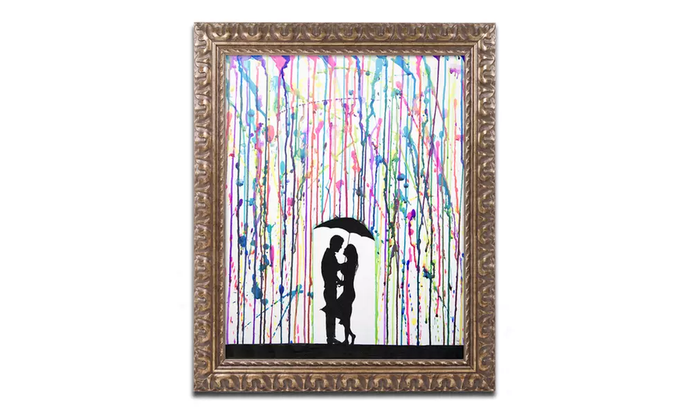 Marc Allante 'Precipice' Ornate Framed Art - Primary Image