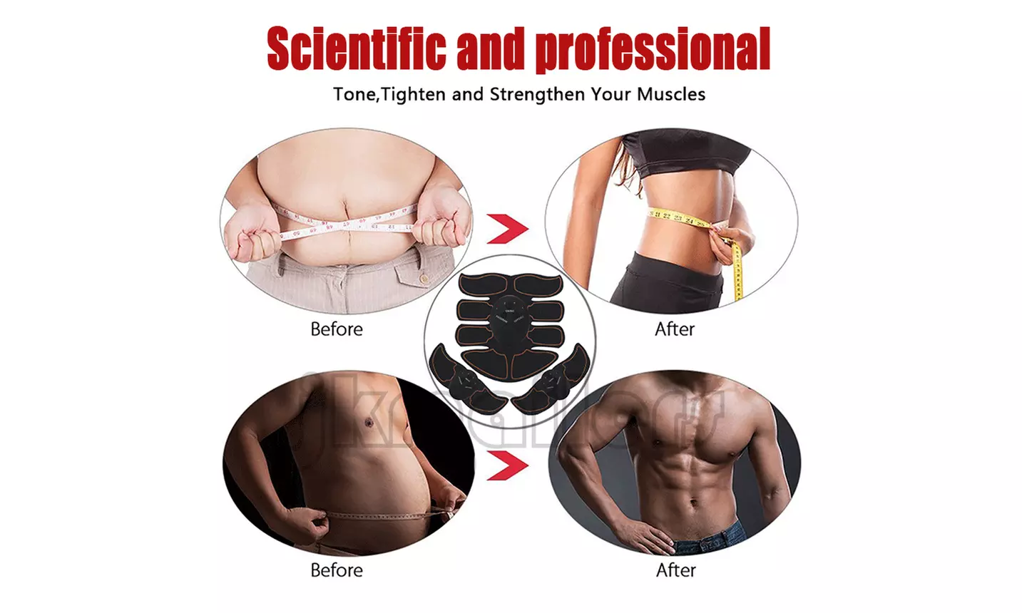Ultimate EMS AB & Arms Muscle Simulator ABS Training Home Abdominal Trainer Set - Primary Image