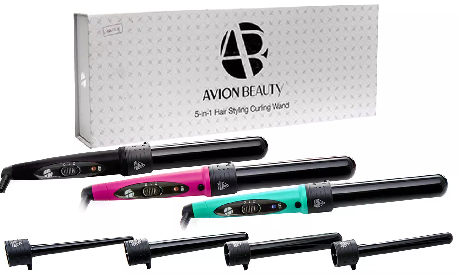 Premier 5 in 1 Curling Wand by Avion Beauty - 5-Piece - Primary Image