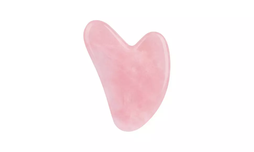 Gua Sha Facial Tools Natural Jade Rose Quartz Guasha Board