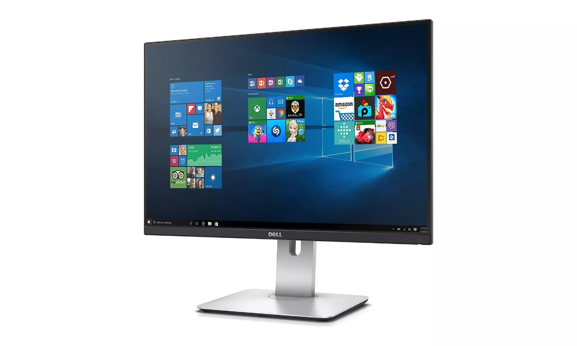 Dell U2415 UltraSharp 24.1in 1920x1200 16-10 HDMI DP USB LED Monitor (Renewed) - Primary Image