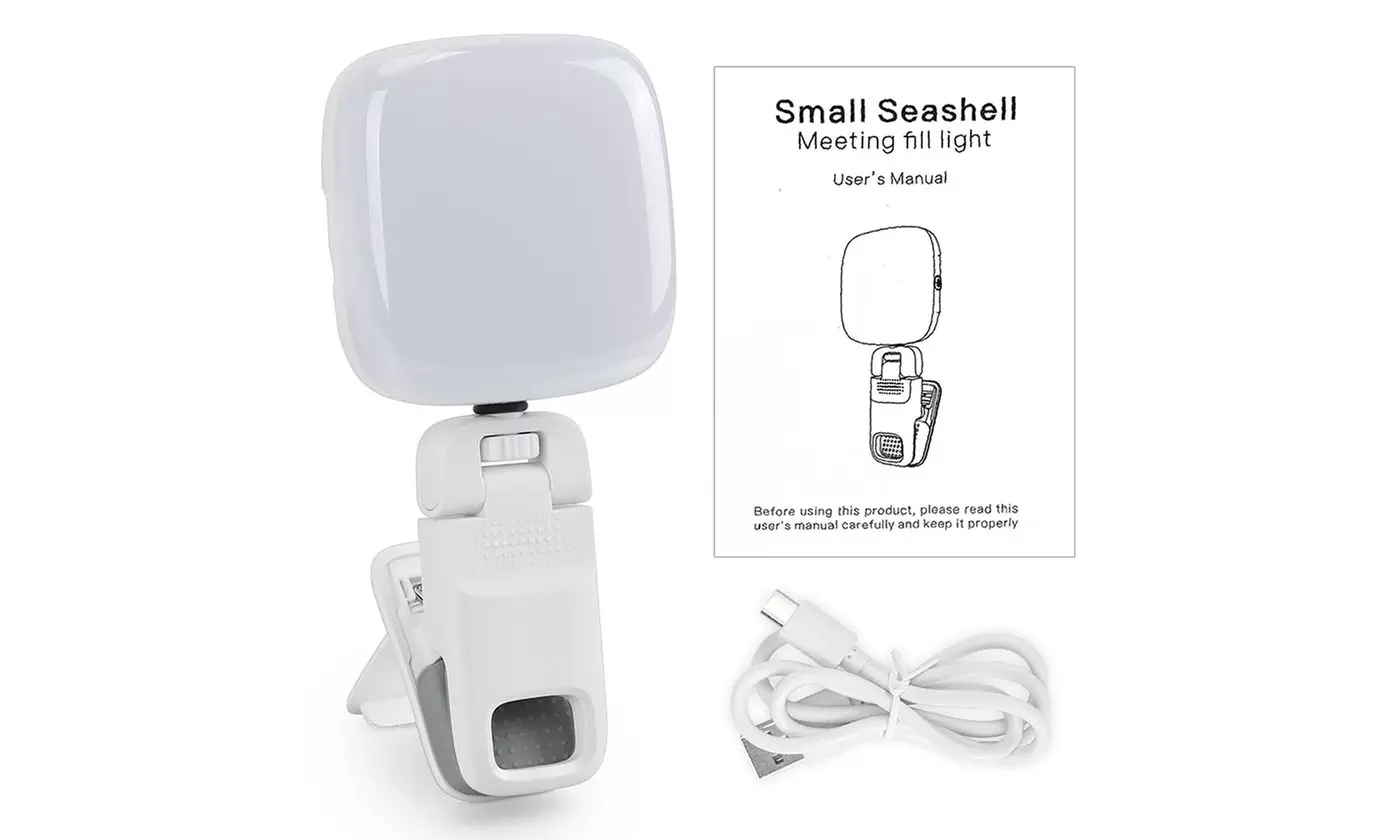 Clip-on Phone Selfie Light with 3 Lights and Infinite Adjustment Modes