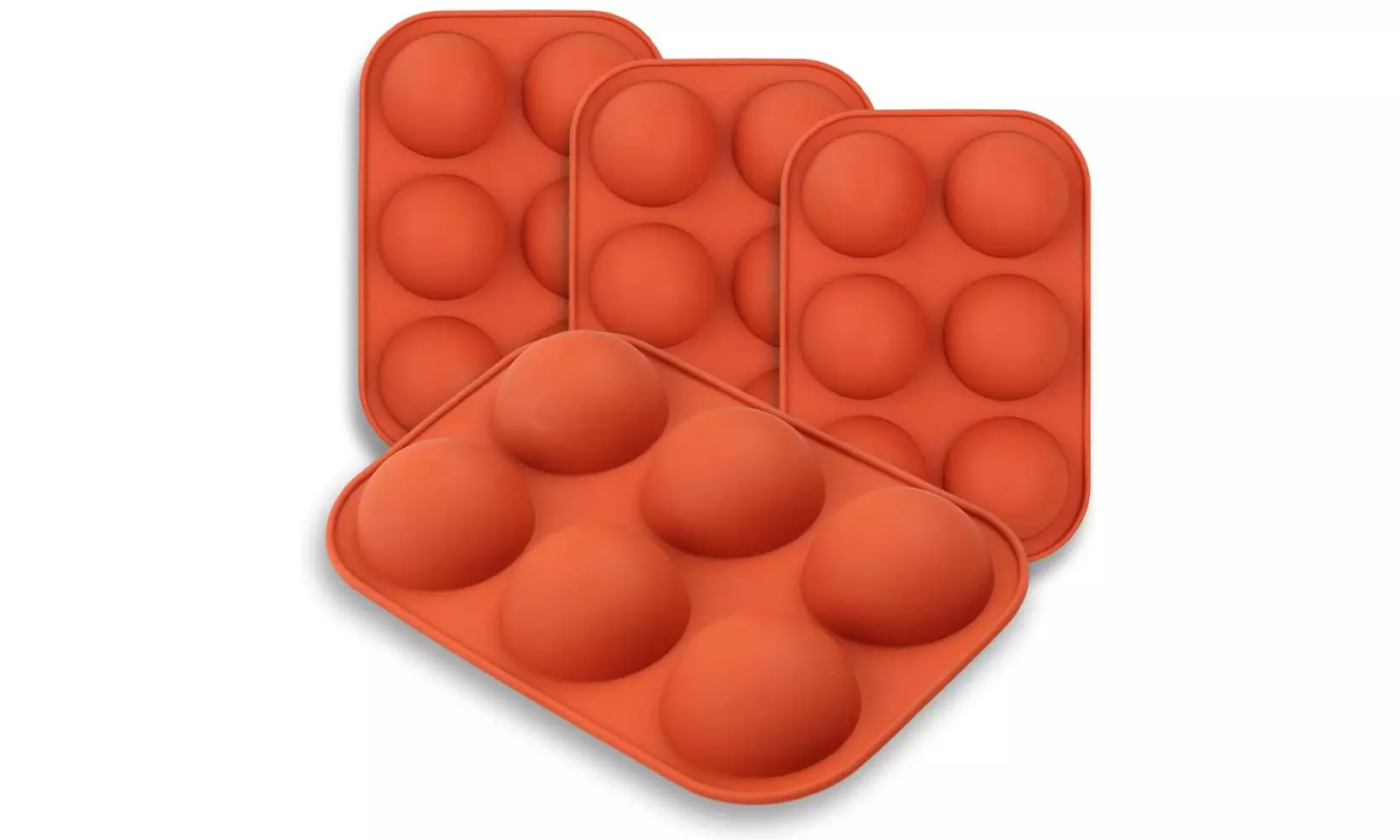 Medium Semi Sphere Silicone Mold Baking Mold for Chocolate, Cake, Jelly, Mousse - Primary Image