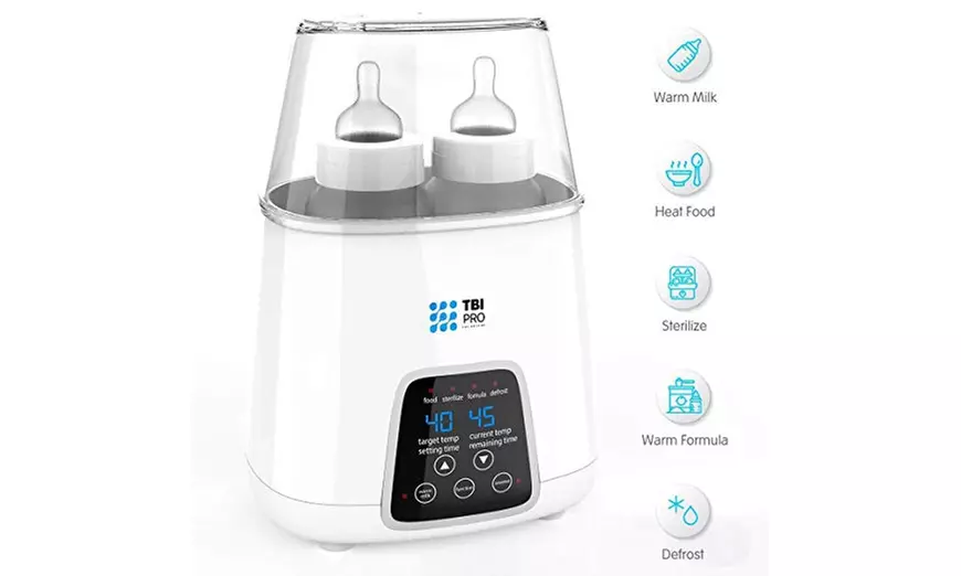  TBI Pro Bottle Warmer 5-in-1 BPA-Free Premium Quick Baby Bottle Warmer - Primary Image