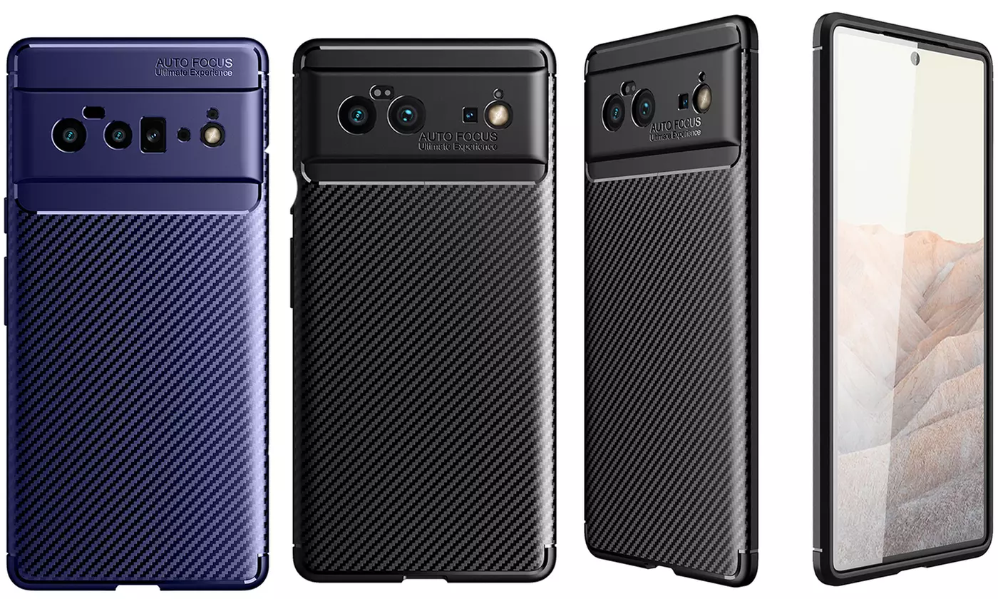 For Google Pixel 6 Pro/Google Pixel 6 Case Shockproof Heavy Duty Aramid Hybird  - Primary Image