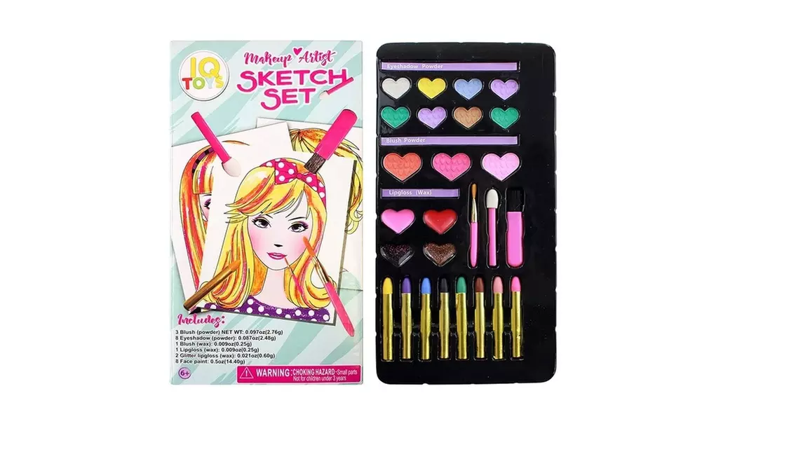 Makeup Artist Sketch Set with 10 Design Sketch Sheets - Primary Image