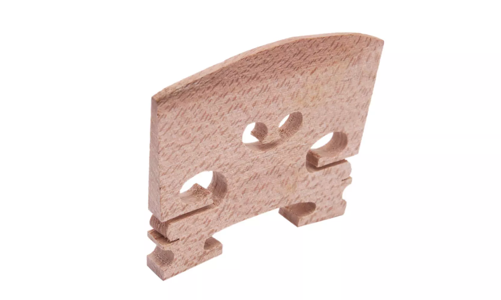 4/4 High Quality Maple Violin Bridge Wood-colored - Primary Image