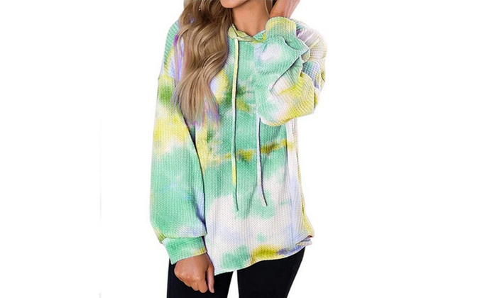 tie dye lightweight sweatshirt