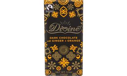 Dark Chocolate with Ginger & Orange Bars ( 10 - 3.5 oz bars )