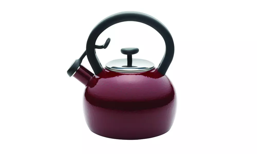 Paula Deen Signature Teakettles Enamel 2-Qt Whistling Teakettle - Primary Image
