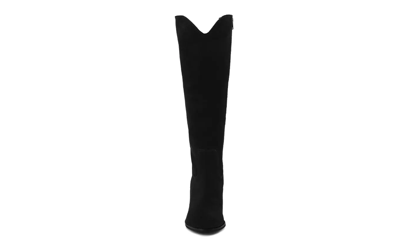 Rag & Co Great-Storm Leather Cowboy Boots