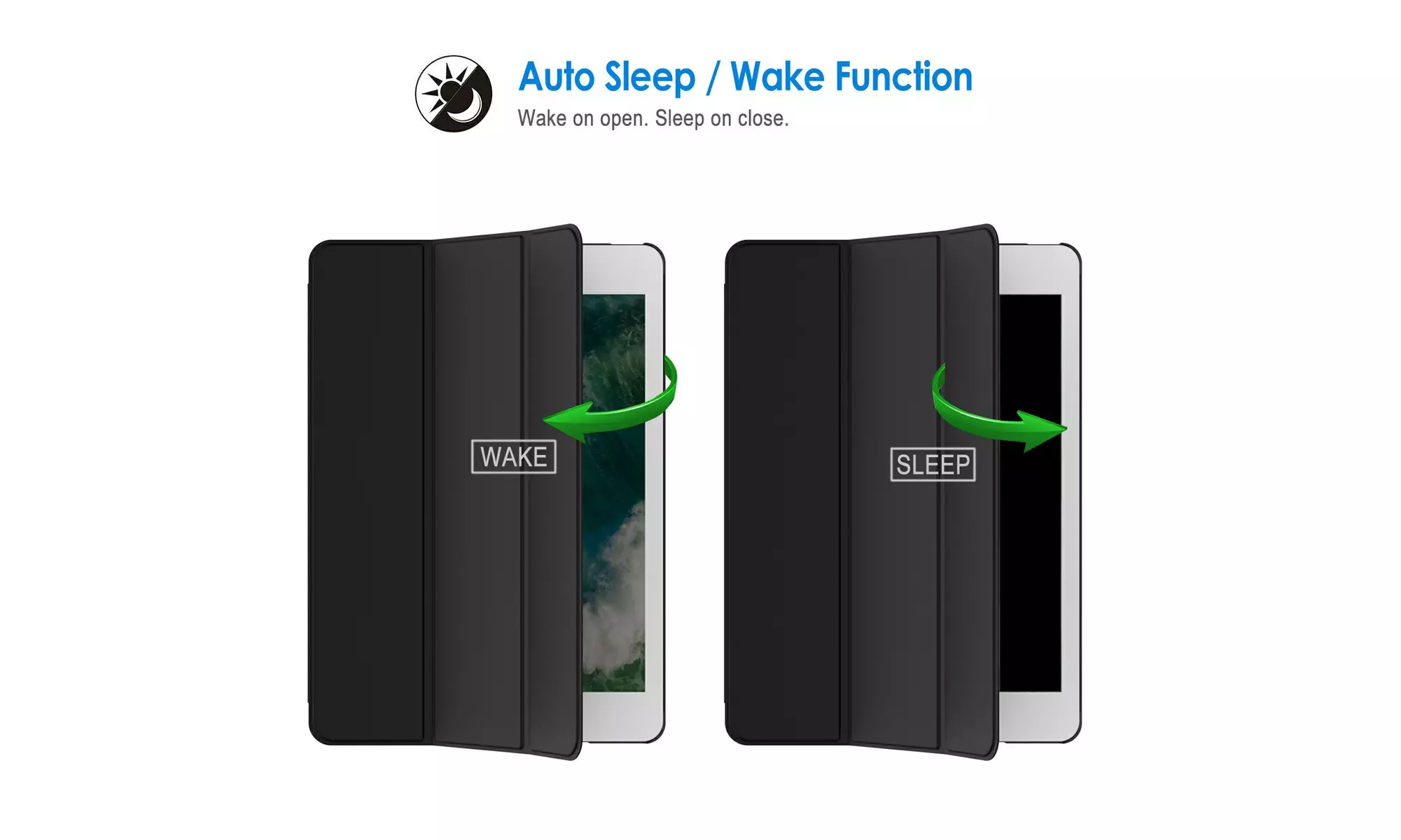 JETech Case for iPad Mini 4, Smart Cover with Auto Sleep/Wake